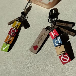 Fanfic Keychain/Phone Charm