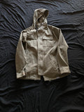 Vintage parka hood military style jacket