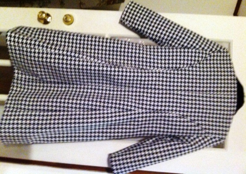 Wool Houndstooth Dress Coat Thinsulate Included