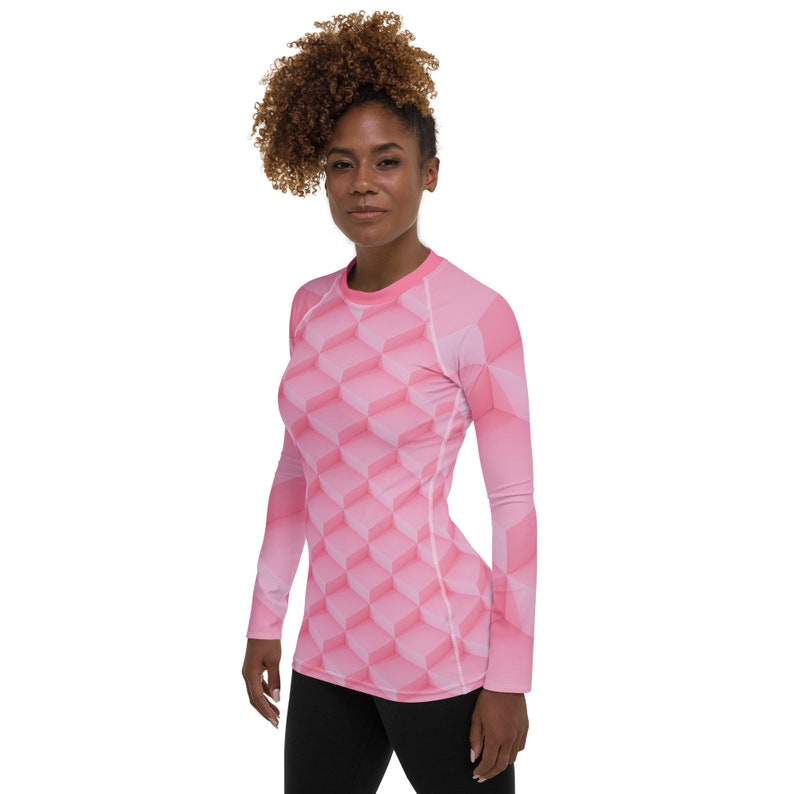 MSA BJJ - Pink Vision - Women's Rash Guard