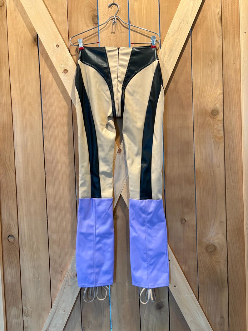 Luchador Pants, lace up legs