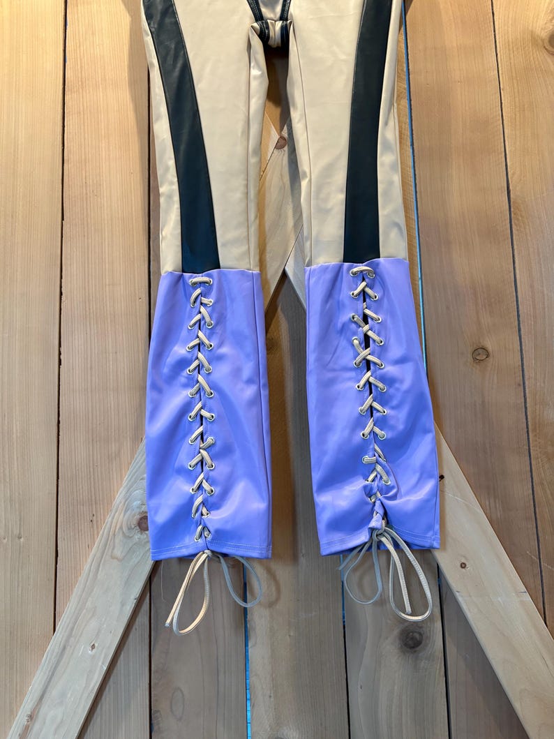Luchador Pants, lace up legs