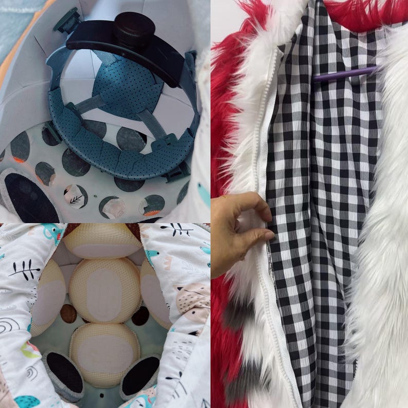 Fursuit Full-body customization - Furry paws head tail shoes clothes by fursona