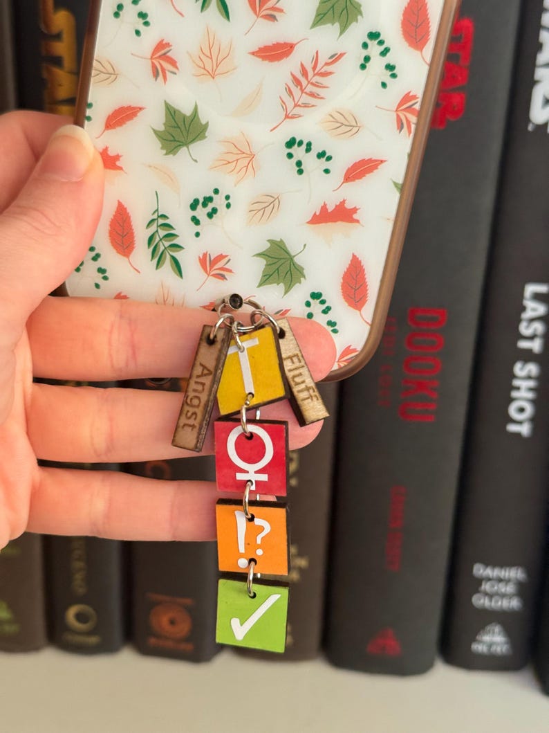 Fanfic Keychain/Phone Charm