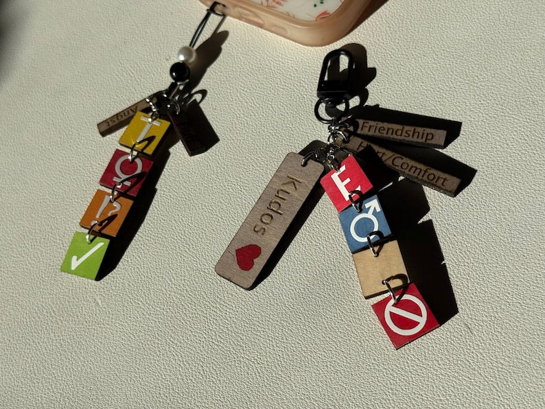 Fanfic Keychain/Phone Charm