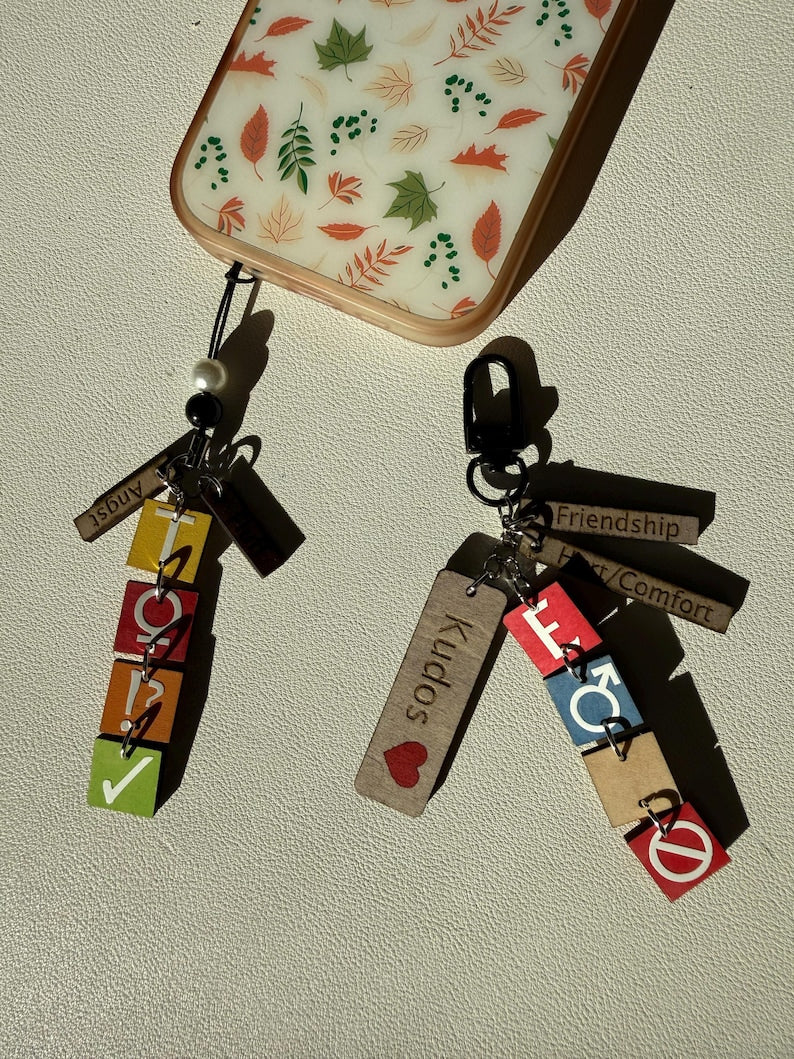 Fanfic Keychain/Phone Charm