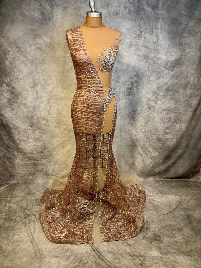 Glitter Glamour Dress (Size 6)