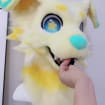 Toony Dog Fursuit Head: Custom Furry head SCLMRO